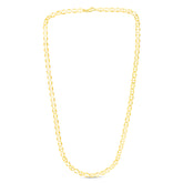 10K Yellow Gold 5.5mm Mariner 22 Chain with Lobster Lock